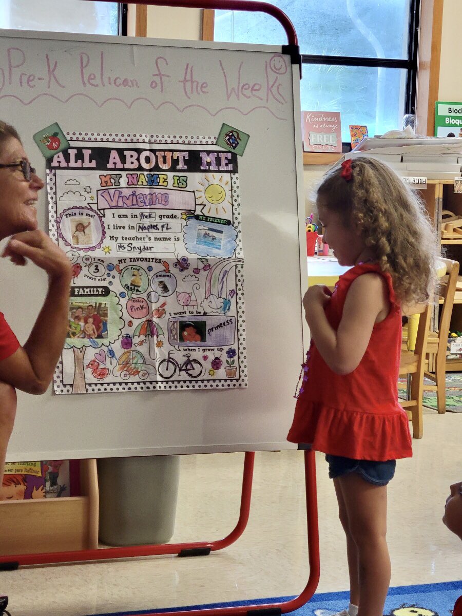 We are SO proud of our Pre-K Pelican of the Week! She is an AMAZING Pelican! So kind and hard working!!😊👍👏<a href="/PoincianaCCPS/">Poinciana Elementary</a> <a href="/CCPS_PRE_K/">Collier County Public Schools PRE-K Programs</a>