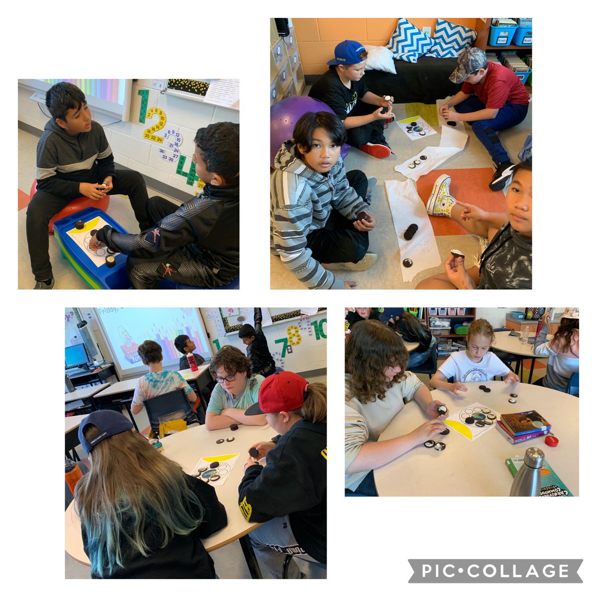 MsWardEPE's tweet photo. Learning about the phases of the moon is delicious! https://t.co/DPgujR7Gkb