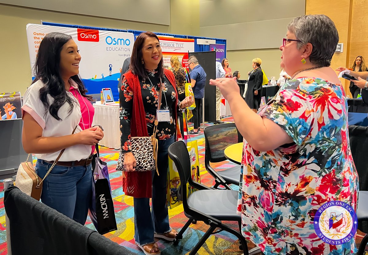 RegionOneESC's tweet photo. It was a great day at Region One! We welcomed over 200 librarians, educators and school administrators to the @esc1library 2022 Fall Media Fair. The day of learning focused on promoting literacy among students. We ♥️ our librarians!

#studentsfirst https://t.co/Ur0S45bKnZ