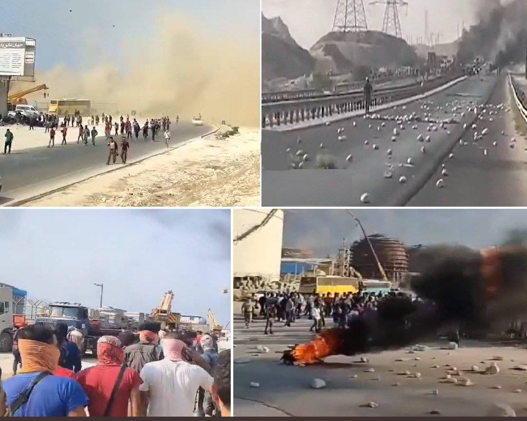 خبری که رژیم به دلیل اهمیت آن در پی انحراف افکار عمومی است
طبق اخبار رسیده، ۵ روز است که کارگران پتروشیمی #عسلویه و نفت پاسارگاد آبادان، اعتصاب کرده اند.
تعطیلی این صنعت ضربه ی مهلکی بر پیکر نظام است.

#مهسا_امینی 
#اعتصابات_سراسری