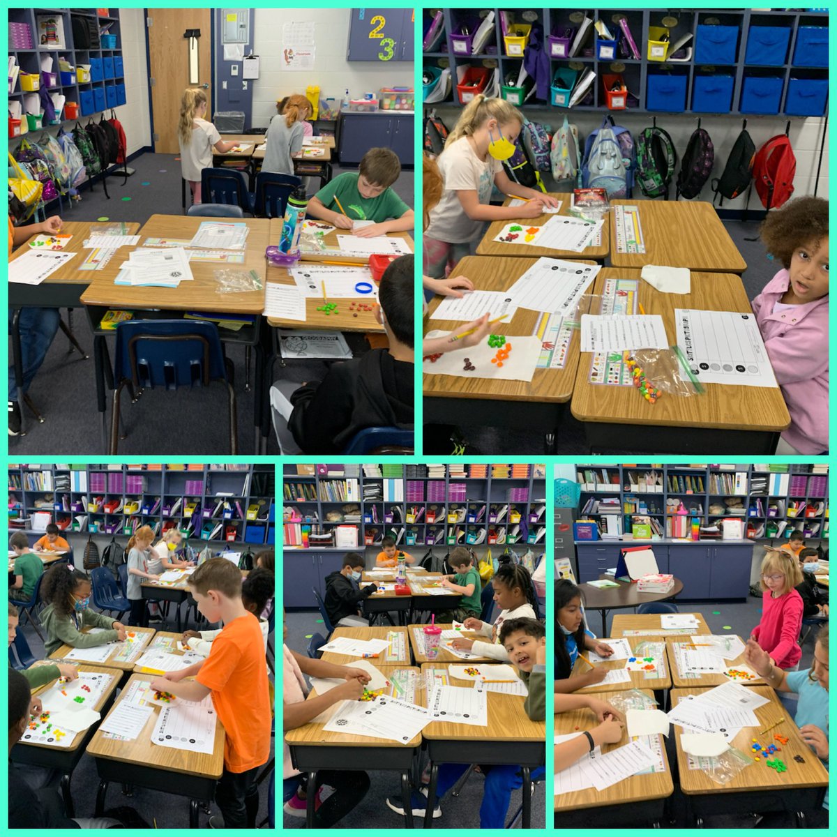 Jordan_MTES's tweet photo. We had so much fun making pictographs with skittles! https://t.co/AkhUFWMIgJ