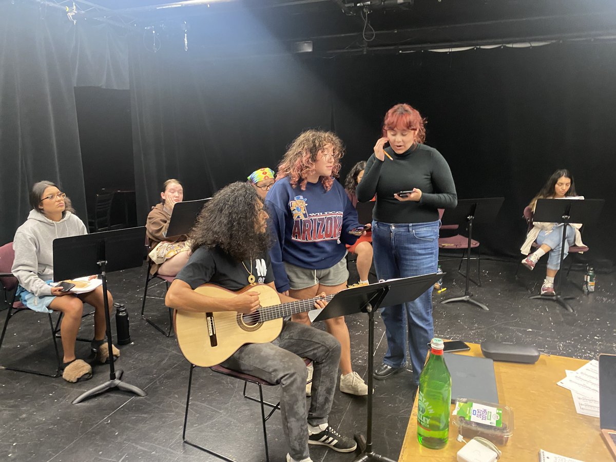 Join us for a FREE musical staged reading of ANITA, a musical that centers Latina characters and pays homage to the intermingling of the Southwest borderlands with cumbia, bolero, jazz, and R&amp;B pop fusions.

Oct. 15, 2022 at 4pm in the Harold Dixon Directing Studio (Drama Rm 116)