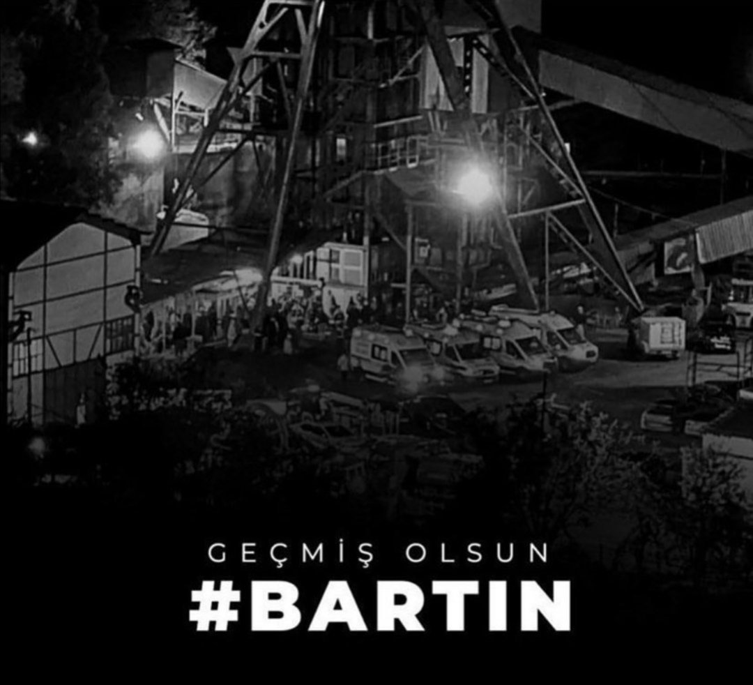 VERTASCASTAJANS's tweet photo. Çok üzgünüz. Bartın’daki patlamada hayatını kaybeden madencilerimize Allah’tan rahmet, yakınlarına başsağlığı, yaralılara acil şifalar dilerim. Dilerim ki mahsur kalan emekçilerimiz kurtarılır ve daha fazla can kaybı olmaz🙏🏻
Çok geçmiş olsun Bartın.
#bartin https://t.co/umfM1nEo3z
