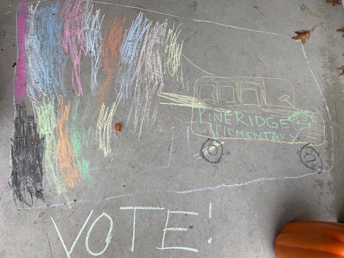 supportfhps's tweet photo. #chalkthevote #chalkthevotefhps Flip over your ballot to vote for these nonpartisan offices on the ballot! If you vote straight ticket it leaves off school board https://t.co/d9W0HENXZx