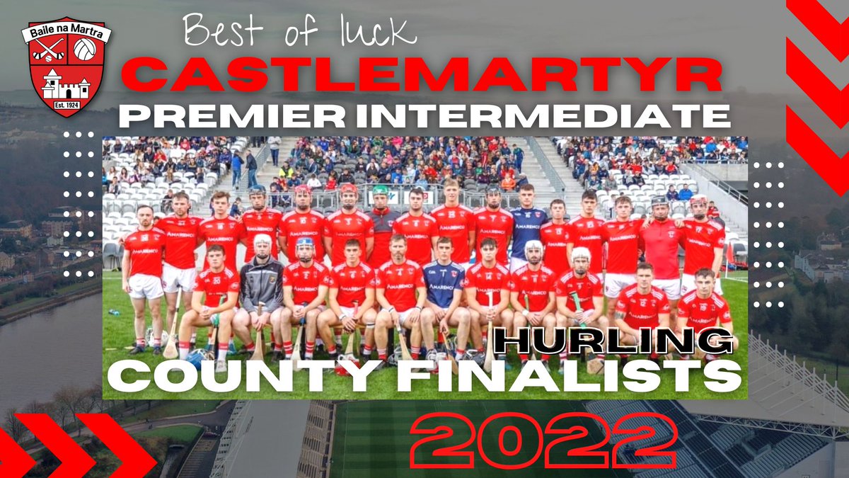 Wishing the very best to our Intermediate Hurlers in this Sundays County Final 🟥⬜️

#corkgaa #eastcorkgaa #hurling