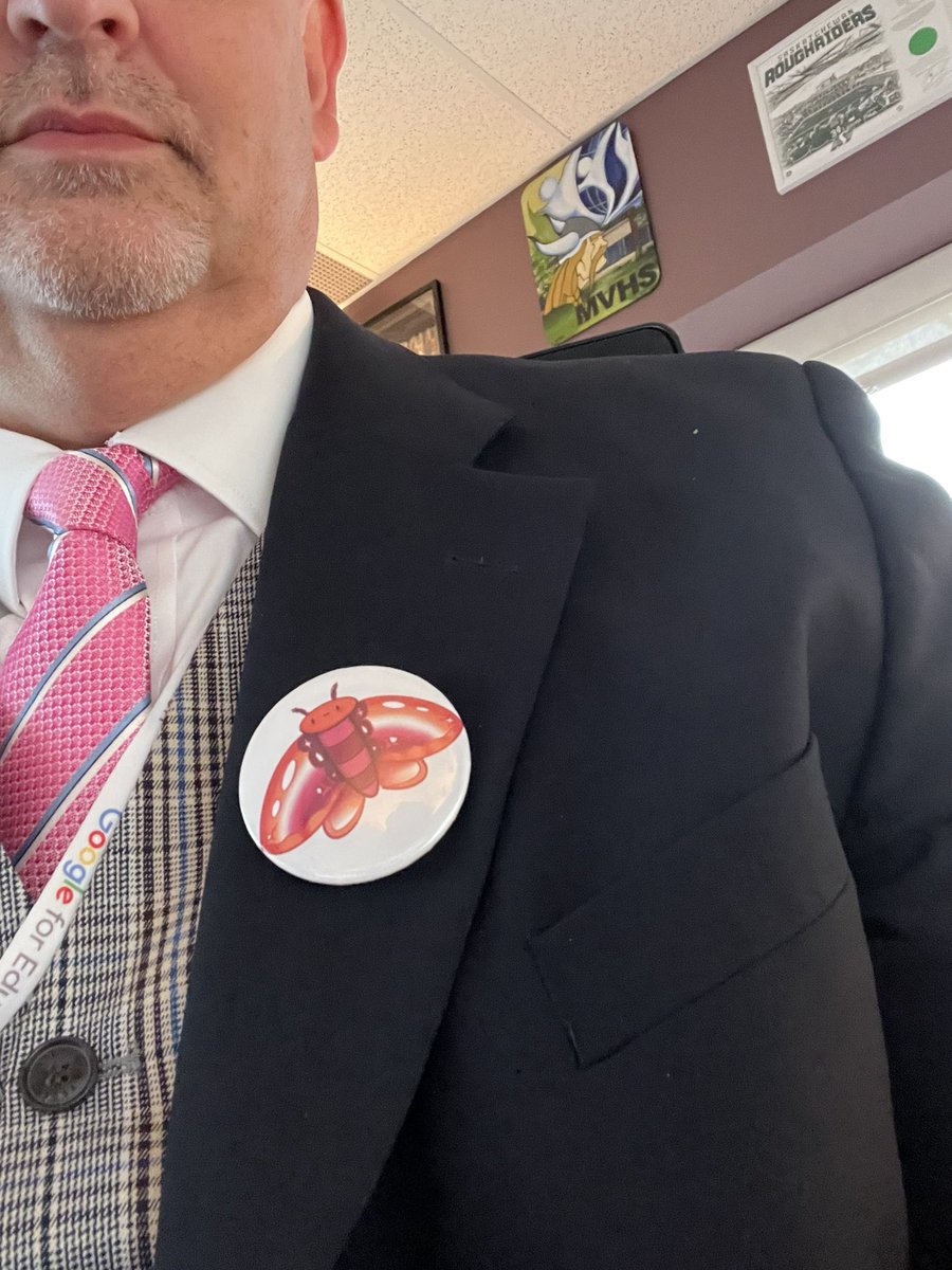 Love this pin that I got yesterday that was created by one of our students @AnglophoneEast <a href="/IdeaMoncton/">IDEACentreMoncton</a> centre! #creativity #ideas <a href="/gerardreinders/">Gerard Reinders</a> #learning #challengingthestatusquo #peanutbutter