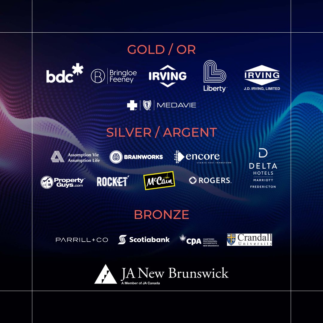 Thank you JANB Hall of Fame Sponsors for your support to JA! 🚀

<a href="/irvingoil/">Irving Oil</a> <a href="/jdirvinglimited/">J.D. Irving, Limited</a> @libertyutil_nb <a href="/bdc_ca/">BDC</a> @medaviebc @assumptionlife @mccainfoods@_rocketink @rogers @deltaFRE <a href="/propertyguys/">PropertyGuys.com</a> @cpanewbrunswick @amyparrill <a href="/scotiabank/">Scotiabank</a> @crandallU #newbrunswick #jaBHOF22