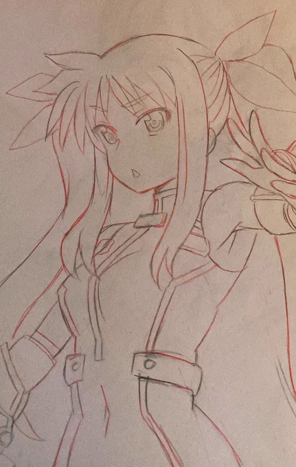フェイトちゃんも描いてたんだぜ