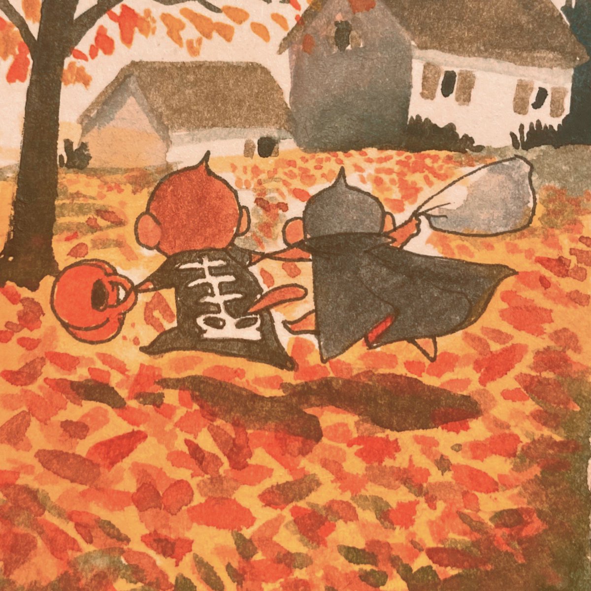 trick or treat!🎃💀 (1/2) 