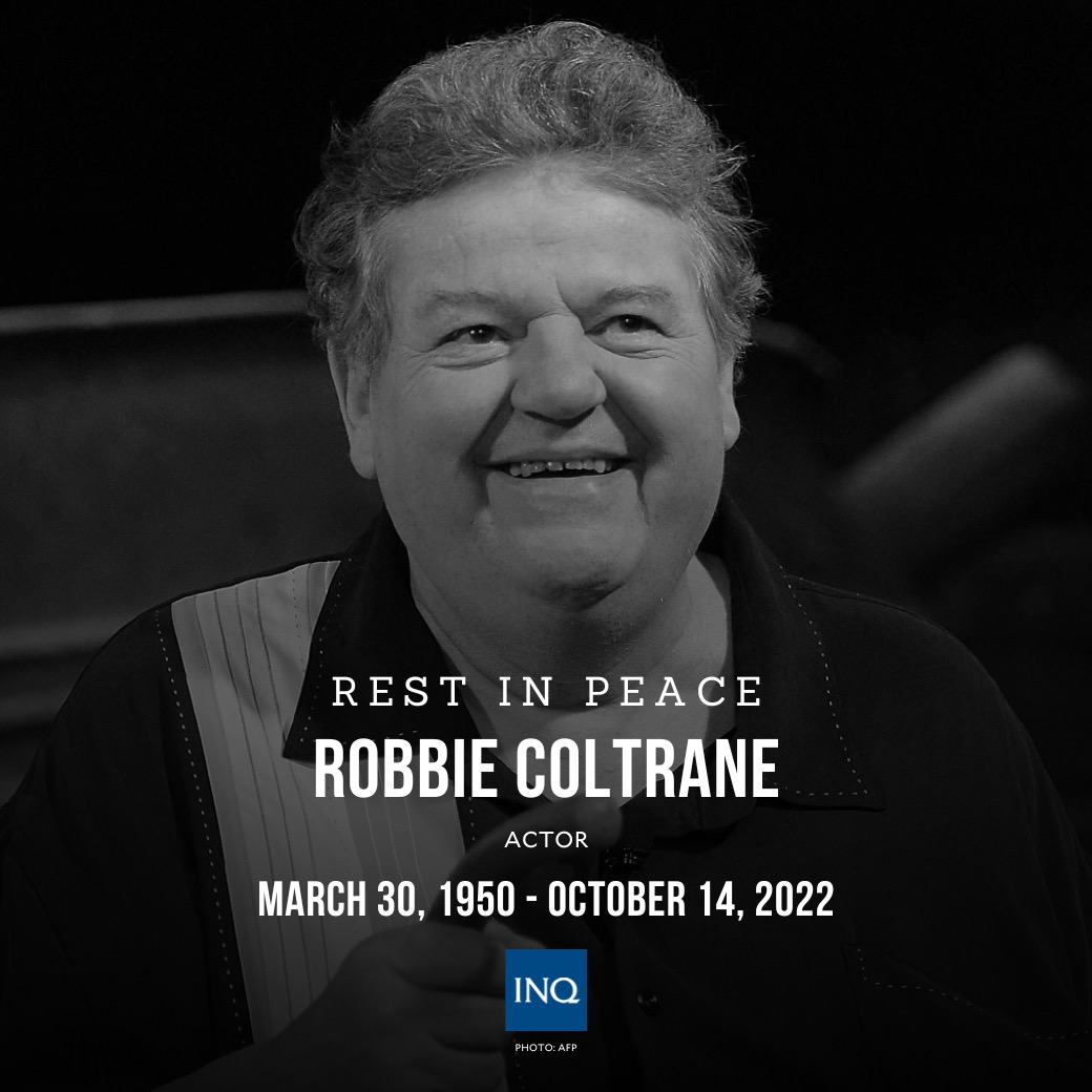 inquirerdotnet's tweet photo. REST IN PEACE. 🤍

Scottish actor Robbie Coltrane, who played Hagrid in the Harry Potter films, has died aged 72, his agent said.

READ: https://t.co/RcDMzfbraL https://t.co/dFBRhQsKrK