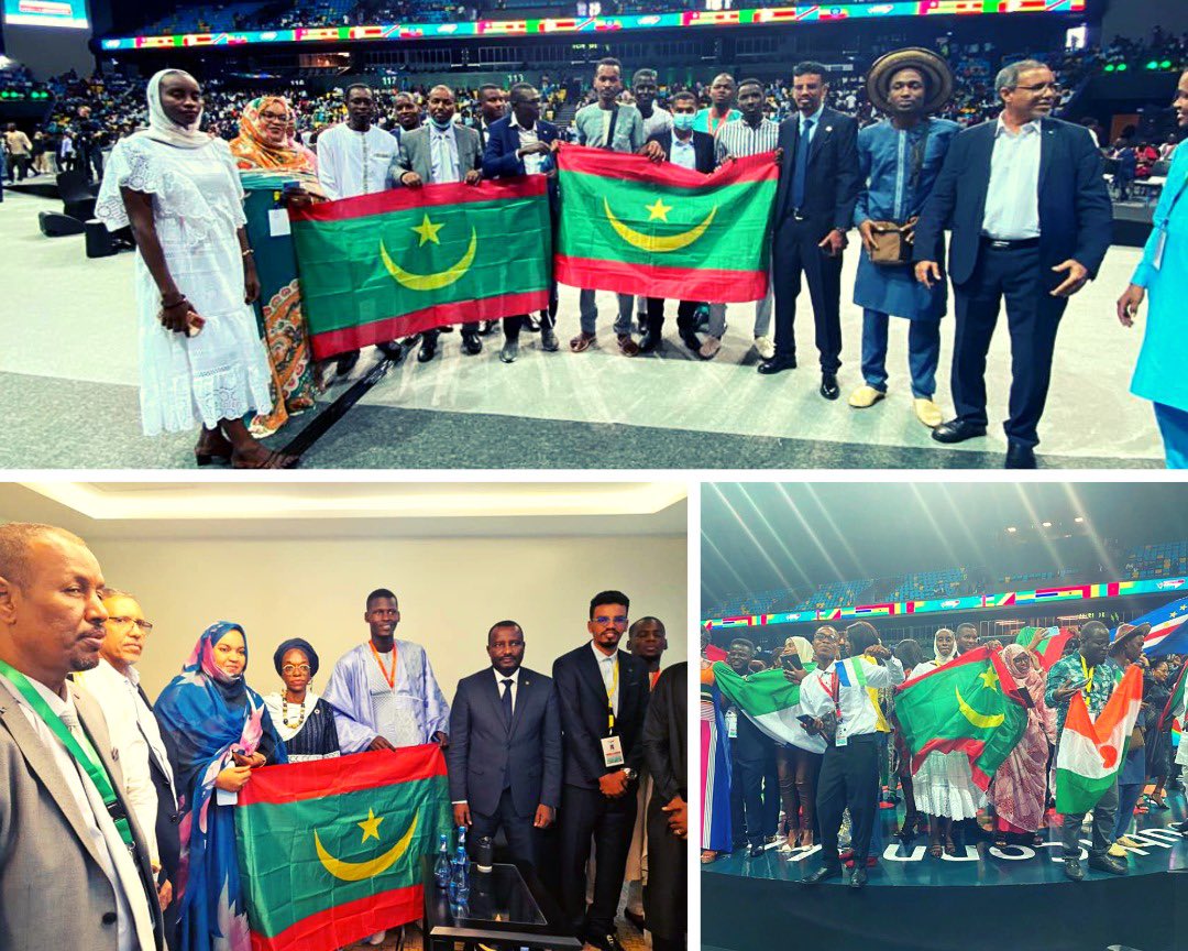 Présence de la Délégation Mauritanienne #YouthConnekt2022 : Formidables perspectives de connexion des jeunes entrepreneurs et innovateurs 🇲🇷 avec des partenaires et des paires à travers l'Afrique.