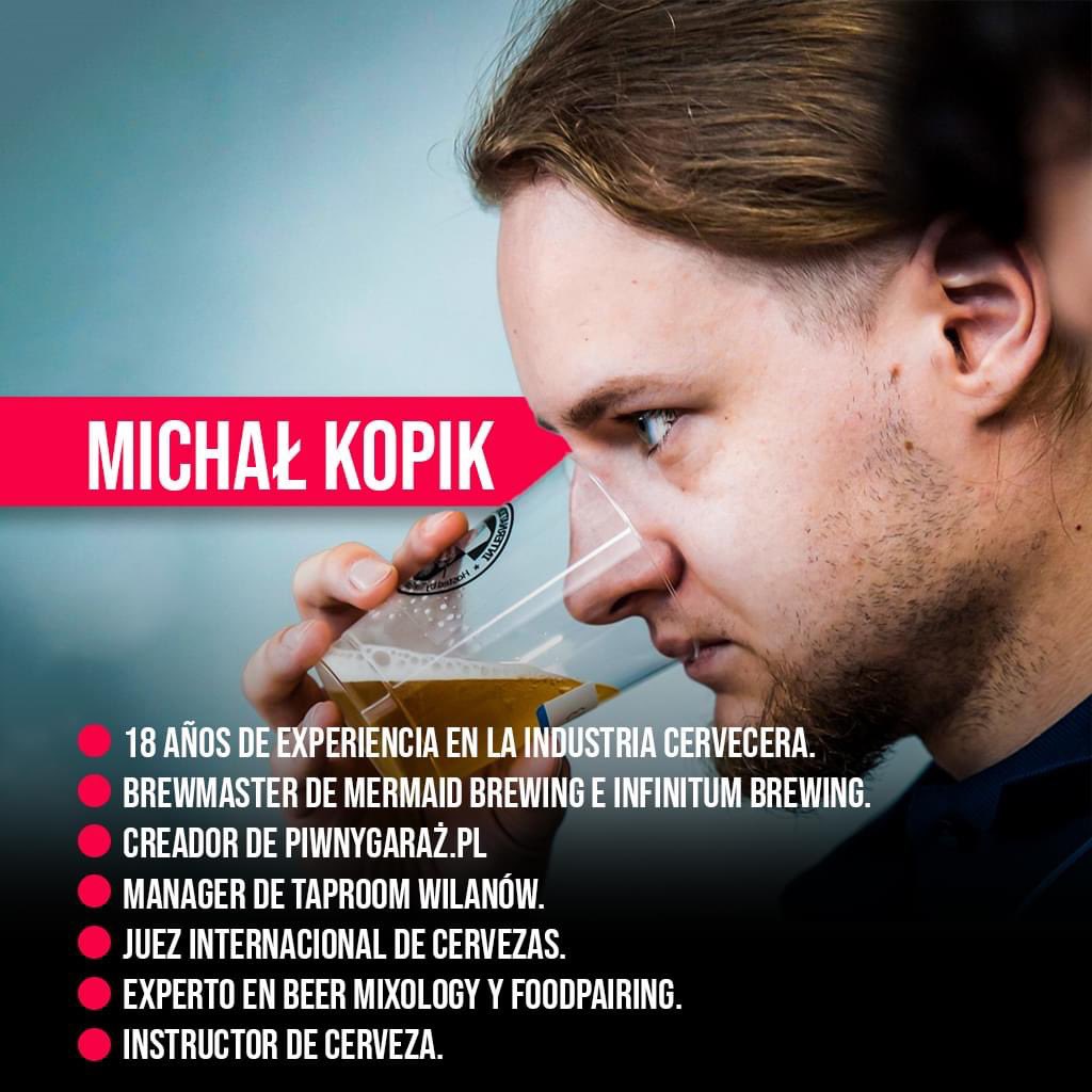 PLenMexico's tweet photo. Hoy se lleva a cabo un taller de cerveza con el maestro cervecero 🇵🇱 @MichalKopik. Probamos la riquísima cerveza polaca Piwo Grodziskie 🍺. Todo una clase de historia, sabor y una gran experiencia. #cervezaspolaca #PoloniaenMexico https://t.co/rY2usaZXQ3