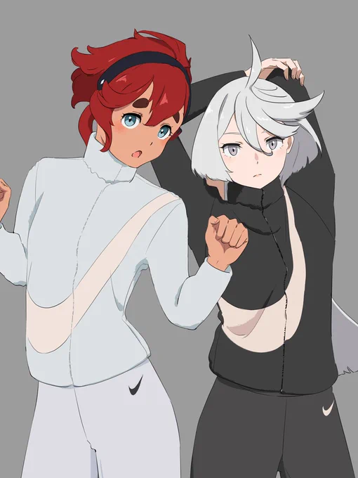 水星の魔女×NIKEペアルック#G_Witch #水星の魔女 
