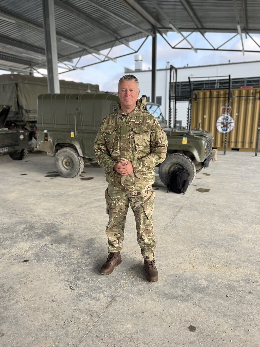 LukePollard's tweet photo. Just landed back in Britain after two days visiting the British Army’s enhanced forward presence in #Estonia. 

In the Commons I’ve talked a lot about my support for defending NATO’s eastern flank and it was good to meet those British troops doing just that. #LukeMP https://t.co/d4HGsU3mxv