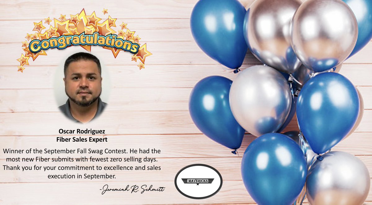 StxMavericks's tweet photo. Congratulations @FiberOscar_STX for a rock start performance in September🎉🎉🎉 @JeremiahSchmit5 @LuisSilva_STX @STXspeaks @ChristineHuynh_ https://t.co/nne9t15oUd