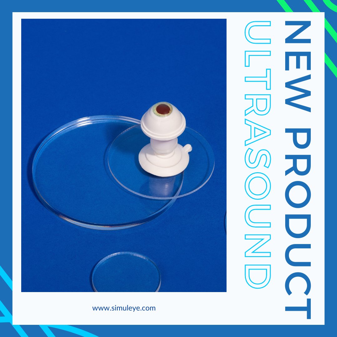 simuleye's tweet image. We are thrilled to release our first Ultrasound Model! 🤩

The SimulEYE Ultrasound model is designed for use with immersion A-Scan and B-Scan biometry. 

To learn more visit simuleye.com/products/simul…

#SimulEYE #Ophthalmology #Ultrasound #EyeTwitter #MedTwitter