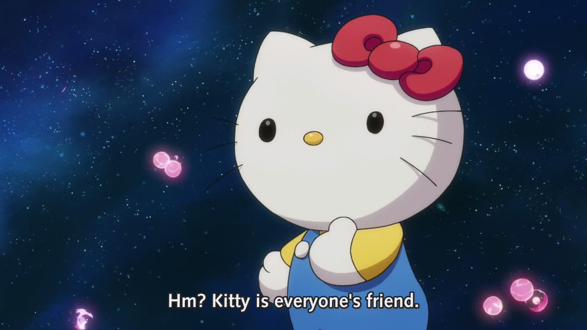 TheOtaking's tweet photo. Gundam vs Hello Kitty - Sunrise - 2019/2020 https://t.co/kA2F8dSc1n