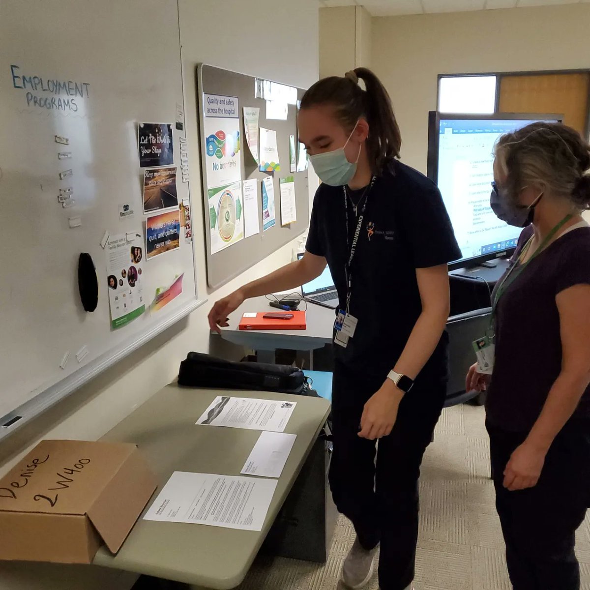 ProjectsearchTo's tweet photo. Learning opportunities are plenty as the students finish their first week of placements! #ProjectSEARCHTO #DiversityAndInclusion #InclusionMatters https://t.co/RhmfsNqDMu