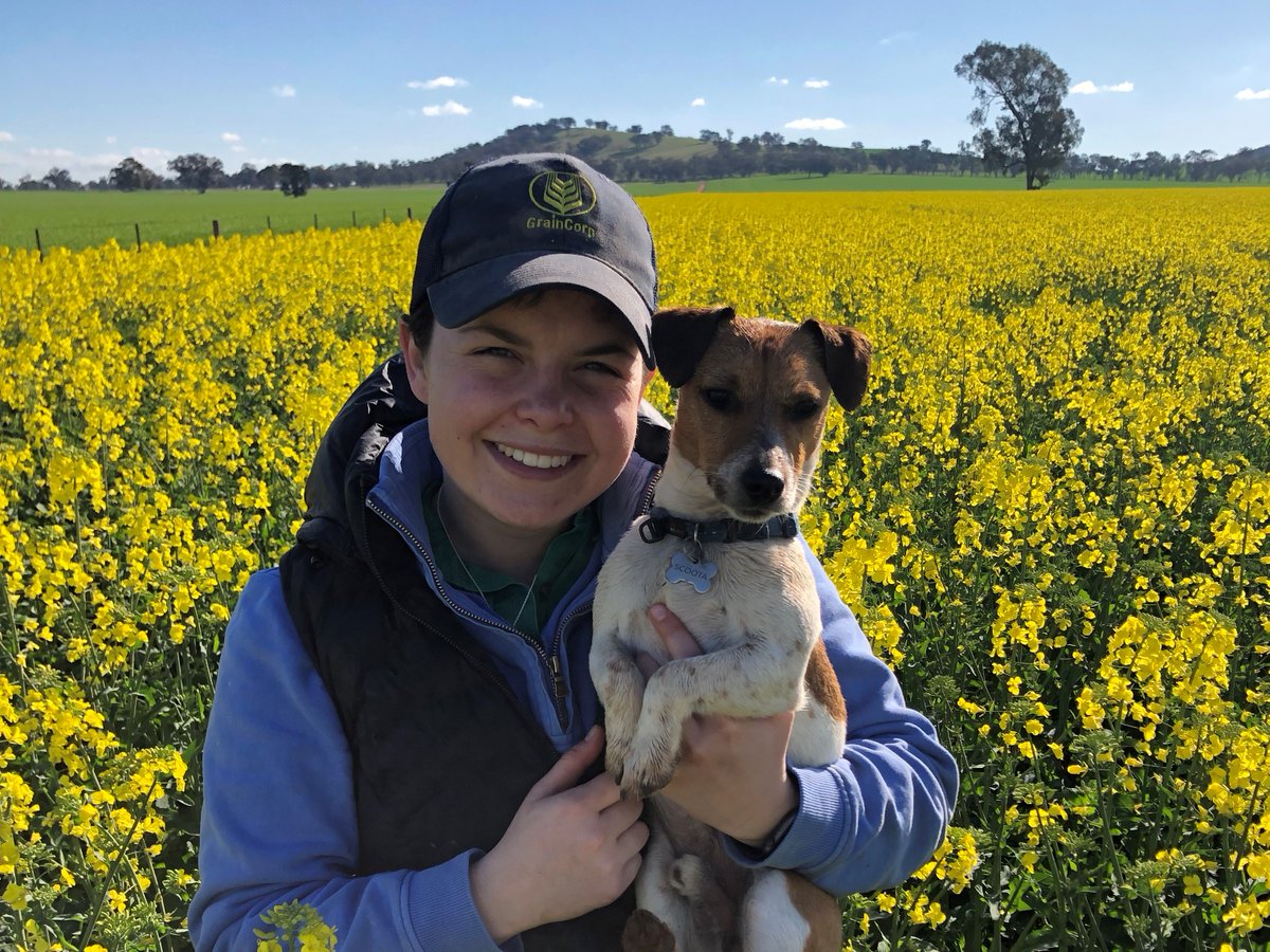 GrainCorp's tweet photo. Today, we’re celebrating the UN International Day of Rural Women. There are many incredible women setting pace in the #ag industry and we're thrilled to share the stories of two of our own, Angela Ryan and Courtney Campbell. 

Take a read: https://t.co/uG1csqw0jY #RuralWomensDay https://t.co/XRITKjRN4k