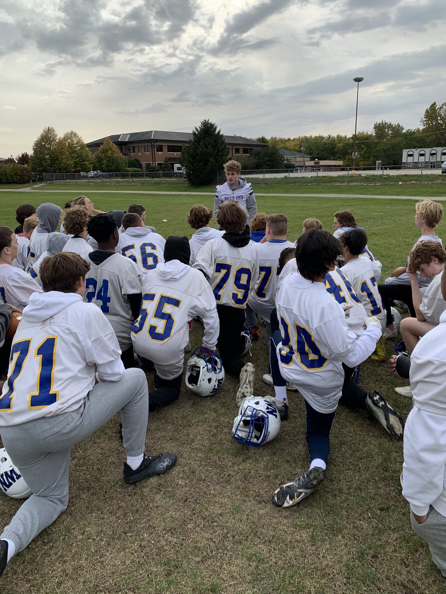 FroshWnhs's tweet photo. Thank you Nick Morici for being eighth in-season #FalconTalk speaker! Nick talked about trusting the process of football, facing being uncomfortable, and the rewards that come with that. #WeOverMe #WeAreNorth https://t.co/UM739TeCHp