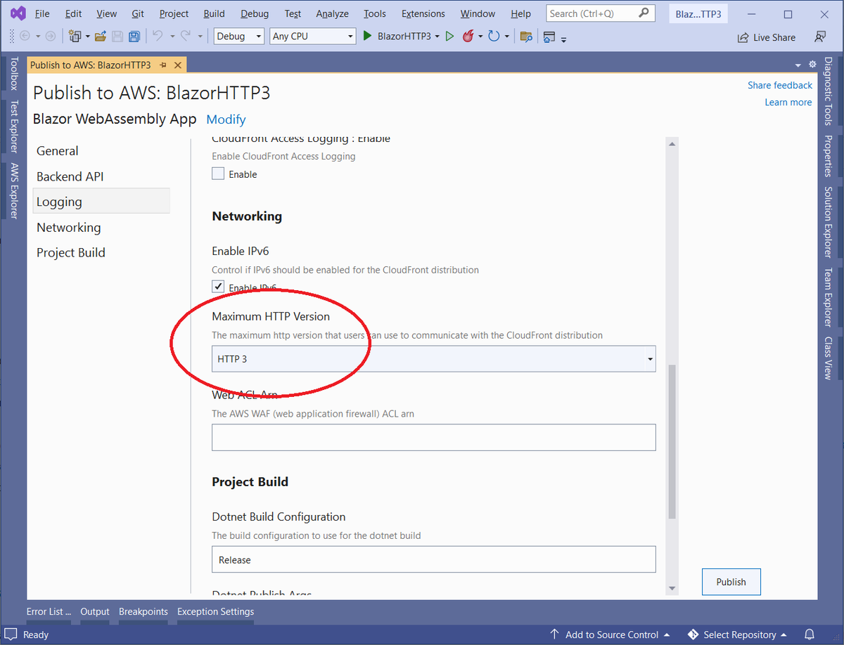 Norm johanson on twitter with the latest version of the aws toolkit