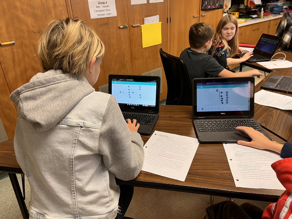 amjohnston's tweet photo. Ended the week with a group of 5th graders from Mrs. Spinks’ class. Ss read their creative scarecrow stories to practice fluency while using SAM Labs to code the sound effects to the timing of the story. #GASDisGreat #STEM https://t.co/Sxk7ojl3lE