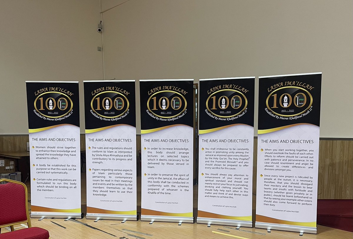 farihahammad's tweet photo. How blessed are we to have the institution of Shura within Jamaat. 2022 is the first centenary of both formal establishment of Majlis e Shura and Lajna Imaillah. https://t.co/7i1urWO1yR
