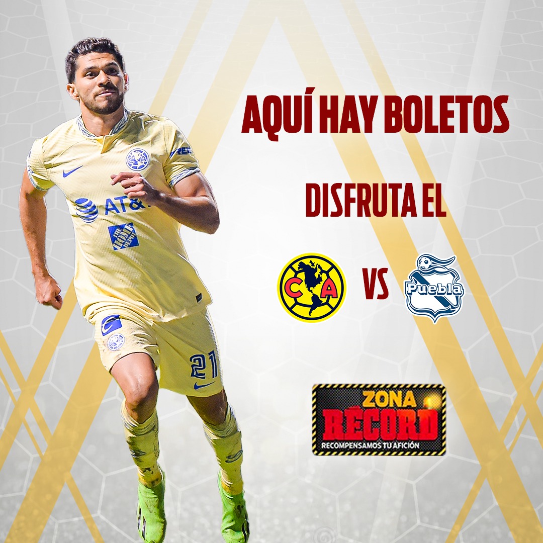 record_mexico's tweet photo. TE LLEVAMOS A VIVIR LA EMOCIÓN DE LA LIGUILLA ⚽️

RÉCORD y el @ClubAmerica te invitan al Estadio Azteca al partido de Vuelta entre las Águilas y Puebla.

👉 Da RT a este tuit
👉  Utiliza el #ZonaRÉCORD
👉  Menciona 3 futbolistas que hayan jugado en ambos equipos

¡Suerte! https://t.co/VzxXVA31fu