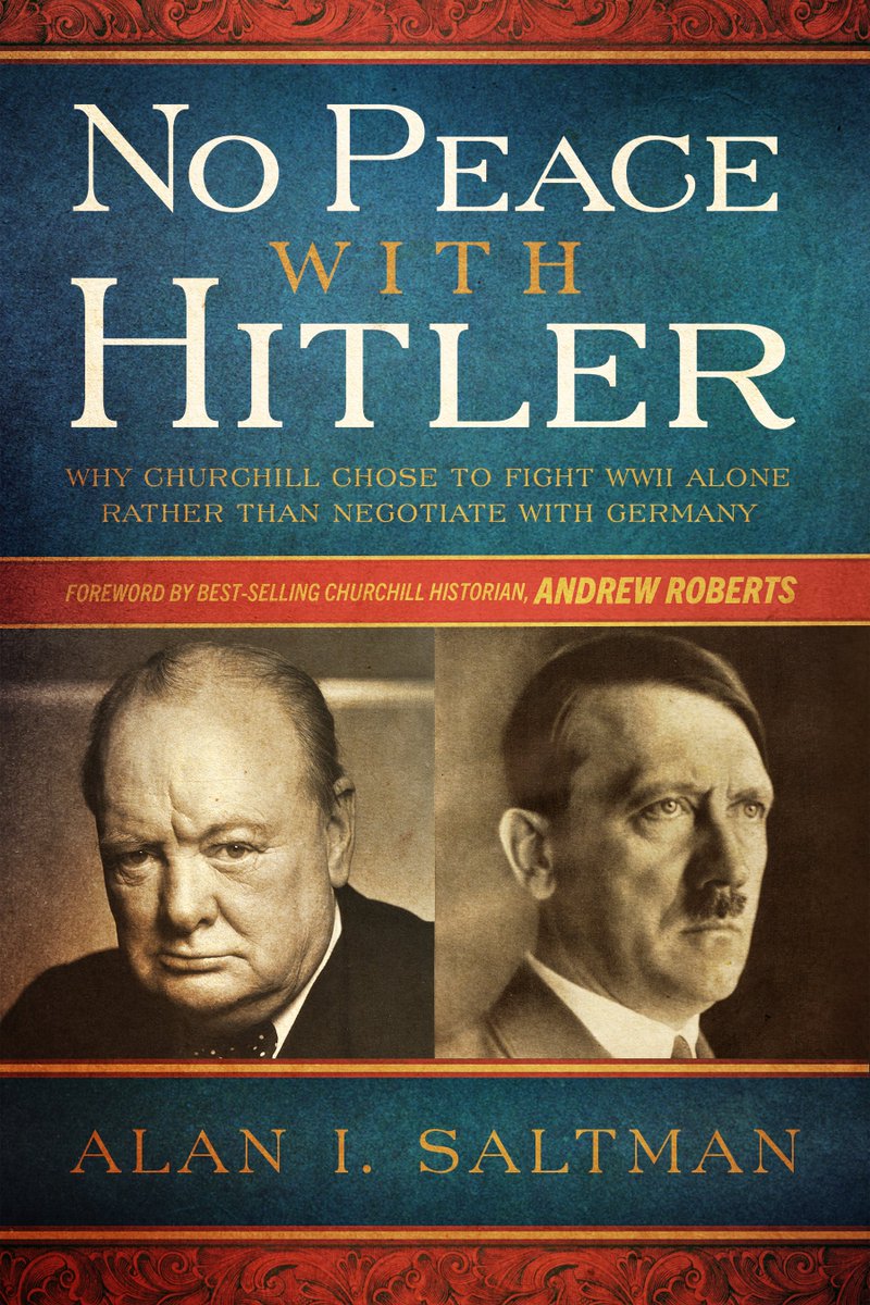 AlanSaltman's tweet photo. To  everyone in Washington DC, No Peace with Hitler @NPWH2022 is on display and available a Politics &amp; Prose, 5015 Connecticut Ave., N. W. https://t.co/Q2iv9avAe0
