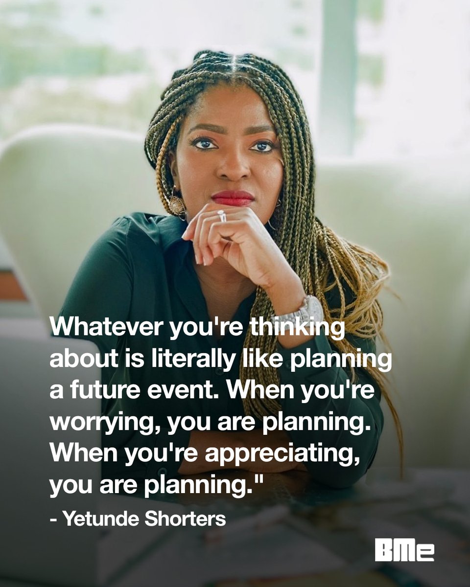 BMeCommunity's tweet photo. Check-In: What was the highlight of your week?
We are planning to celebrate!
Post inspiration: @yetundeshorters
#bme #bmecommunity #thoughtpower #worry https://t.co/e8kDPYqjcc