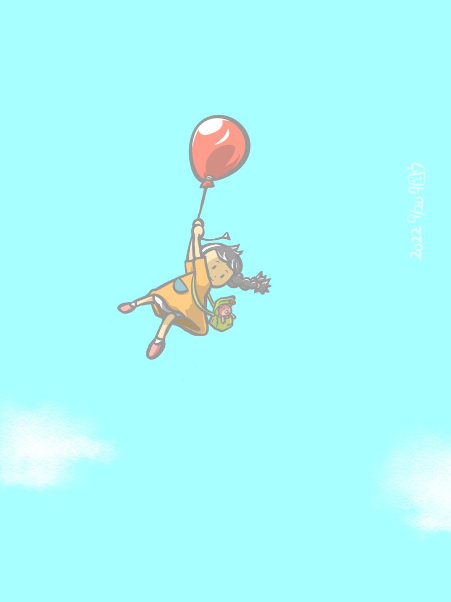 「9月⑥ 9/20〜23 #先月描いた絵を晒そう #イラスト #Illustrat」|タロウ@一日一絵のイラスト