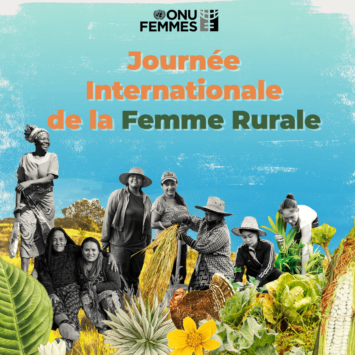 Aujourd’hui c'est la Journée Internationale des #FemmesRurales! Le mouvement mondial pour les droits des femmes ne doit laisser aucune femme rurale de côté. Cette Journée doit être l'opportunité de soutenir TOUTES les femmes et de revendiquer leurs droits.