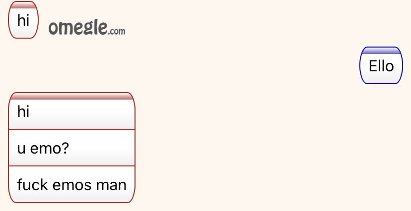 OXANA63459012's tweet photo. Edtwt Omegle is wild π#fuckemos https://t.co/lNU4lAJY4L