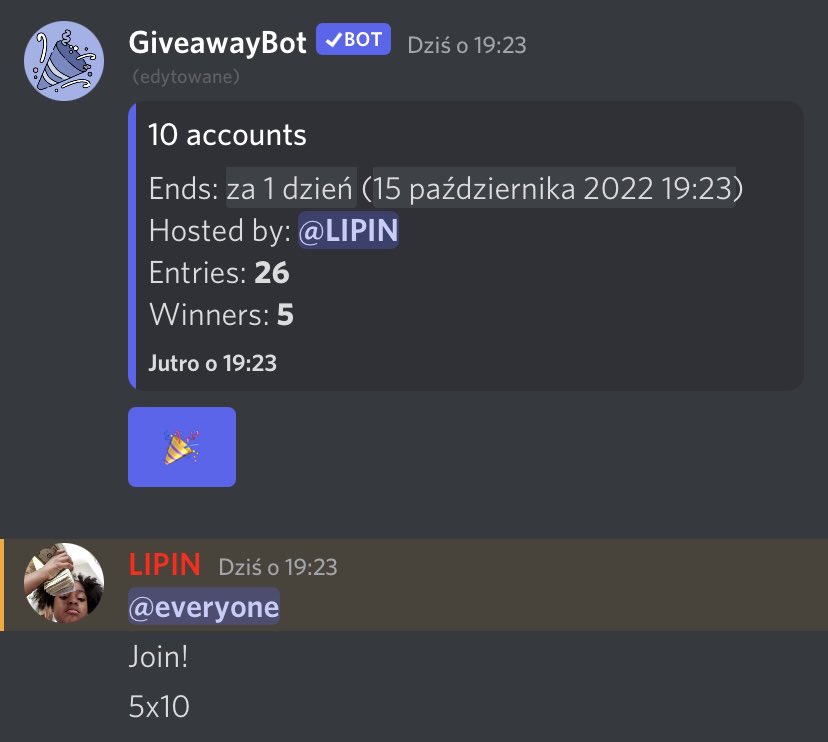 LIPIN_SS's tweet photo. 50 zalando accounts in my giveaway! 🥳

Here #giveaway :

https://t.co/g0HCk7ylWu https://t.co/3gBywHvsIi