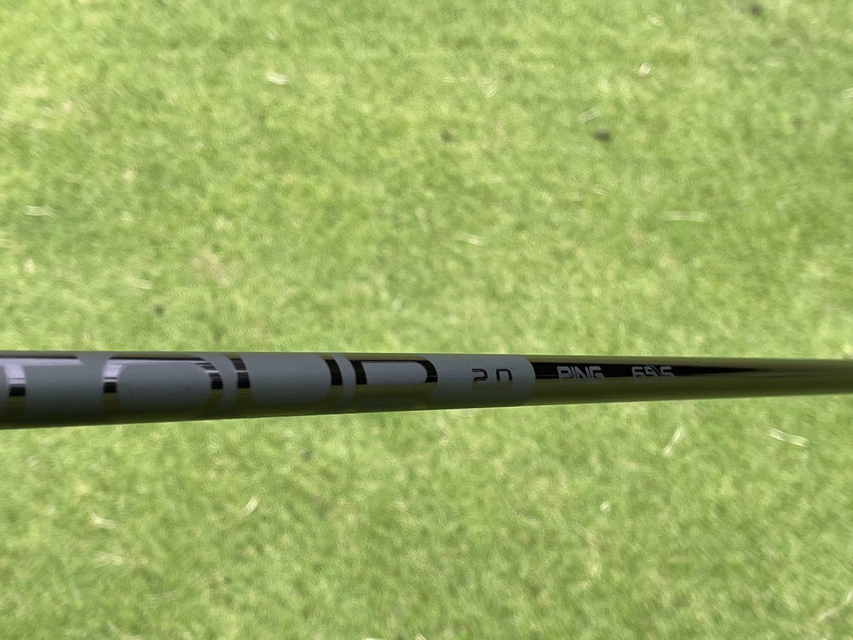 深夜のこっそり情報。 新しくなったピンの純正シャフト。 『PING TOUR