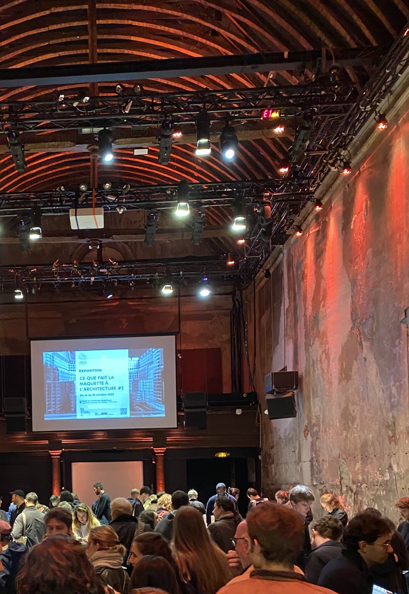 Lancement et vernissage des <a href="/JNArchi/">Journées nationales de l'architecture</a> du 14 au 16 octobre7ème édition sous le thème: Architectures à habiter. A voir nos maquettes des dispositifs climatiques à la <a href="/MA_IDF/">Maison de l'architecture IDF</a>  ツ
L'intégralité de la programmation ici 👉 cutt.ly/FBeVmlM
#expositions #teamarchi