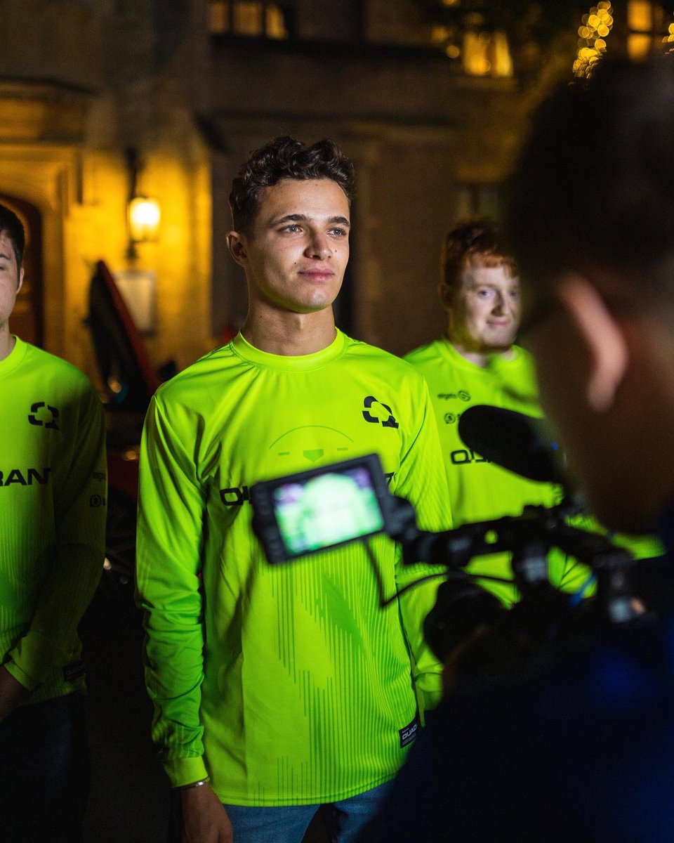 LandoNorris's tweet photo. We’re in Rocket League! Big work by the whole @Quadrant team, this is huge. LETSGOOOOO https://t.co/dqq4werw1H