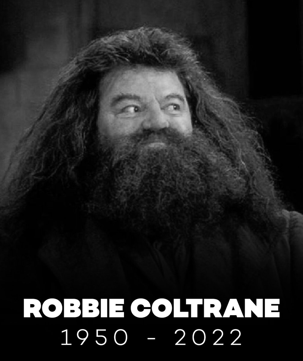 Robbie Coltrane, most well known for his role as Hagrid in the Harry Potter franchise, has passed away at the age of 72

Rest In Peace…