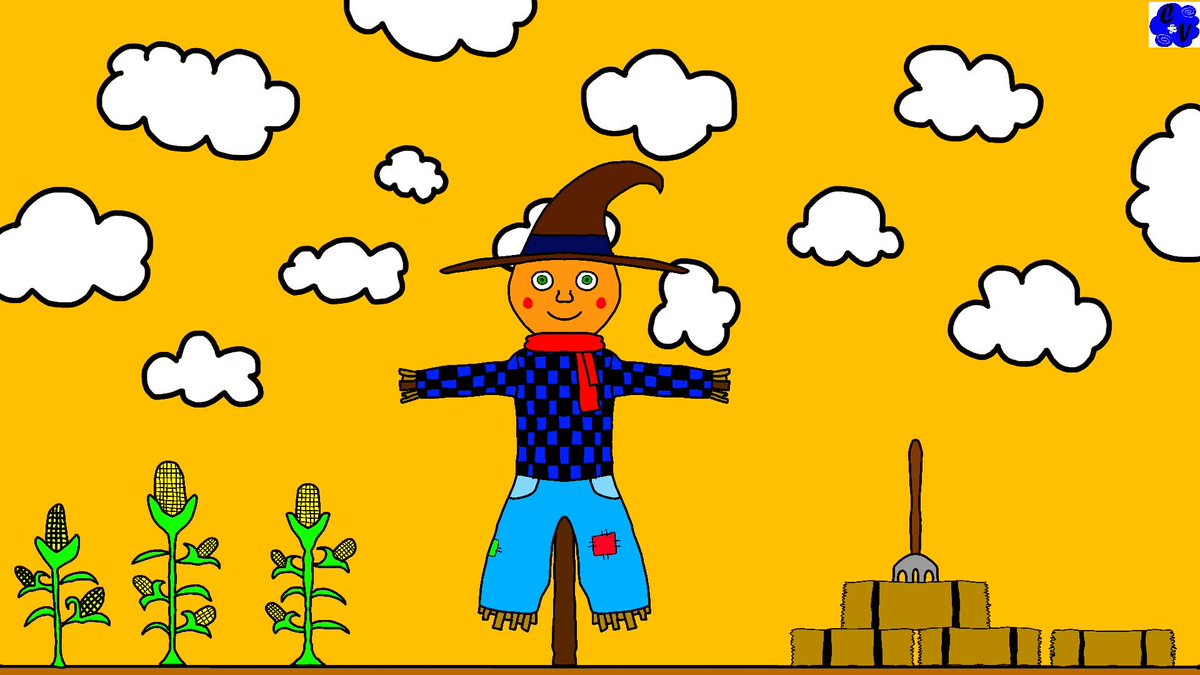 CloudValentino's tweet photo. #Cloudtober Art Day 14
The scarecrow will hold it down. https://t.co/PEfLAvwNYT