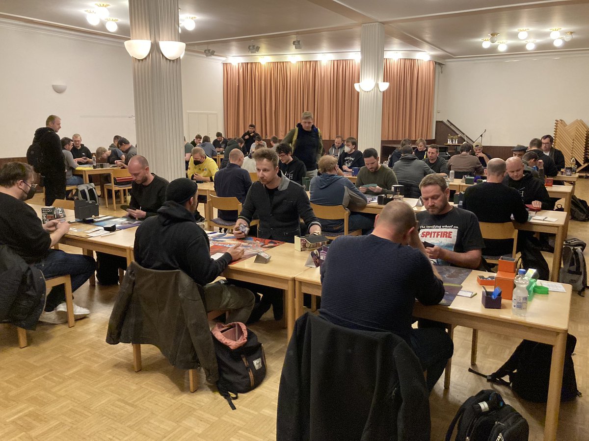 There are literally 16 tables playing Legacy at our local FNM. 
Legacy Hanover is incredible!