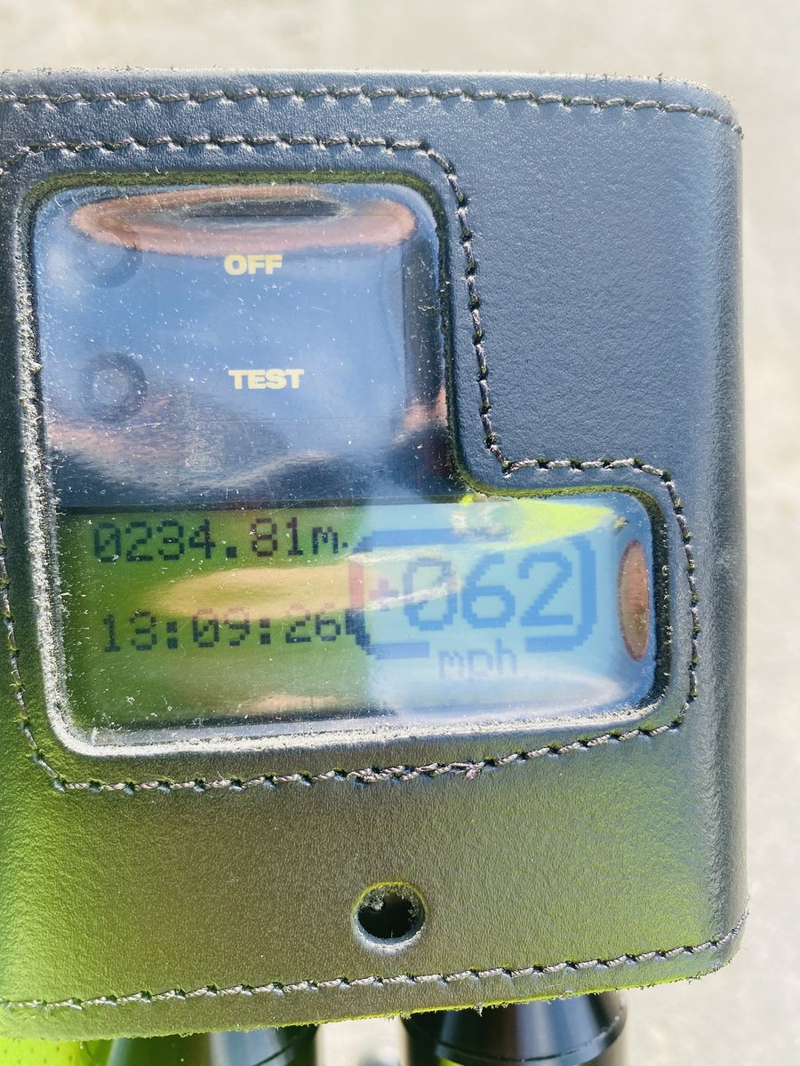 This abhorrent speed -62mph - was recorded by #RPU on a vehicle travelling on a single carriageway 30mph speed limit road in RUSKINGTON. Overtaking in a busy residential area.Beggars belief, it really does. #justhavealittlepatience