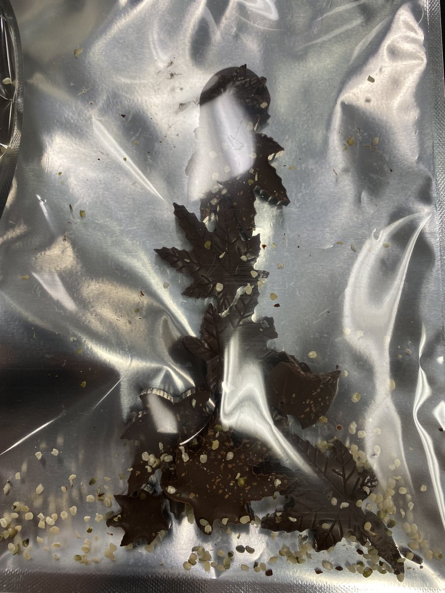 CarlaGarzon7's tweet photo. Here is a peak at some of the hemp based goods my students prepared yesterday @DelVal . I tried the dairy-free chocolates and the syrup today and they were delicious!! #ExperintialLearning https://t.co/KAOr3XBQA6