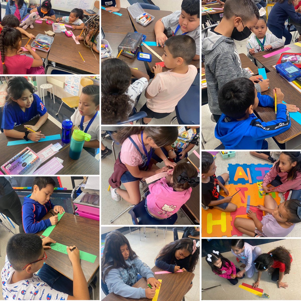 Big Cubs helping Little Cubs🐻 we all had so much fun at our Buddy Class this morning!!🤗 <a href="/NISDCable/">Cable Elementary</a> #CableIgnited #RootedCable