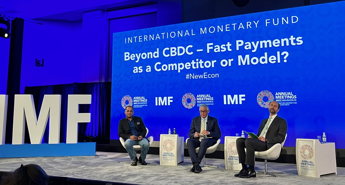 Does the hype of Central Bank Digital Currencies (CBDCs) live to its expectations or do we just need low cost, fast pay systems? There is case for CBDCs. Adoption is still far and we need to solve the NOW problems, such as interconnected cross-boarder payments #IMFMeetings