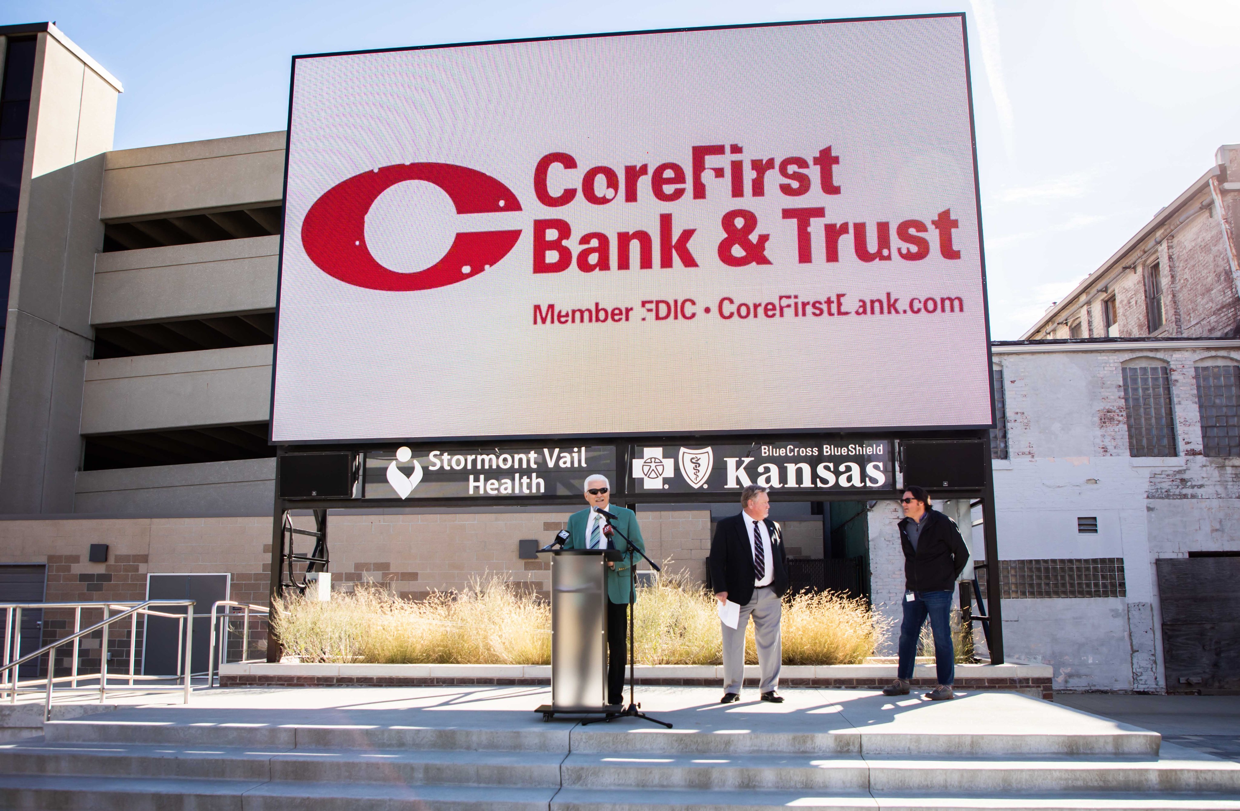 City of Topeka on X: This morning, @EvergyPlaza and @corefirst announced  the opening of the CoreFirst Ice Rink at Evergy Plaza! Construction will  begin later this month with an anticipated grand opening