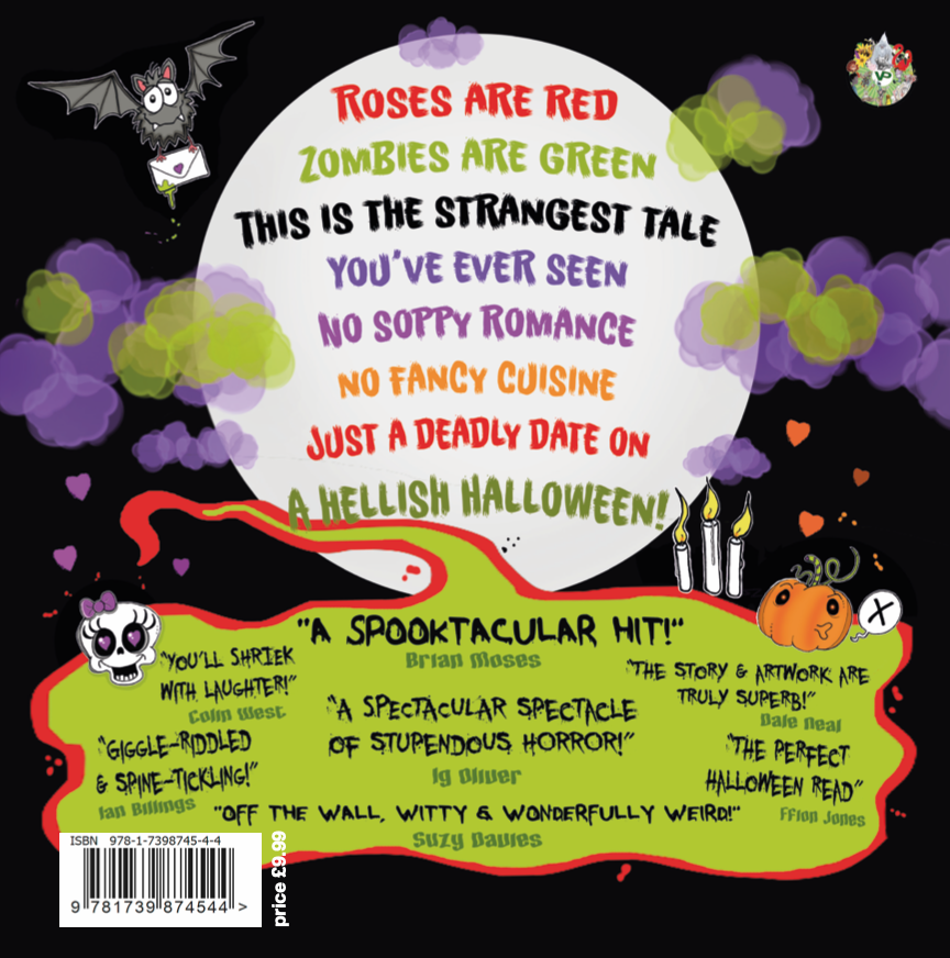 17 days to Halloween. Mine & @chriswhitepoet 'Halloween Date From Hell' #OutNow #Halloween2022  #Halloween Available on Amazon, Waterstones and can be ordered from books #picturebooks #kidlit #poems4kids #spookymonth #Zombie #witch
amazon.co.uk/Halloween-Date… 
waterstones.com/book/halloween…