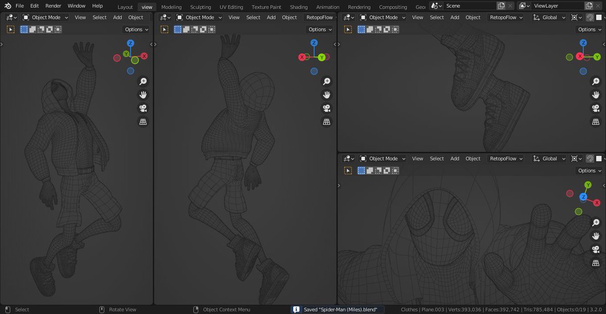 hello everyone, here's my latest fan art from  Spider-Man: Across The Spider-Verse <a href="/SpiderVerse/">Spider-Man: Beyond The Spider-Verse</a> 

#MarvelComics #SpiderManAcrossTheSpiderVerse #blenderart #Substancepainter #fanart