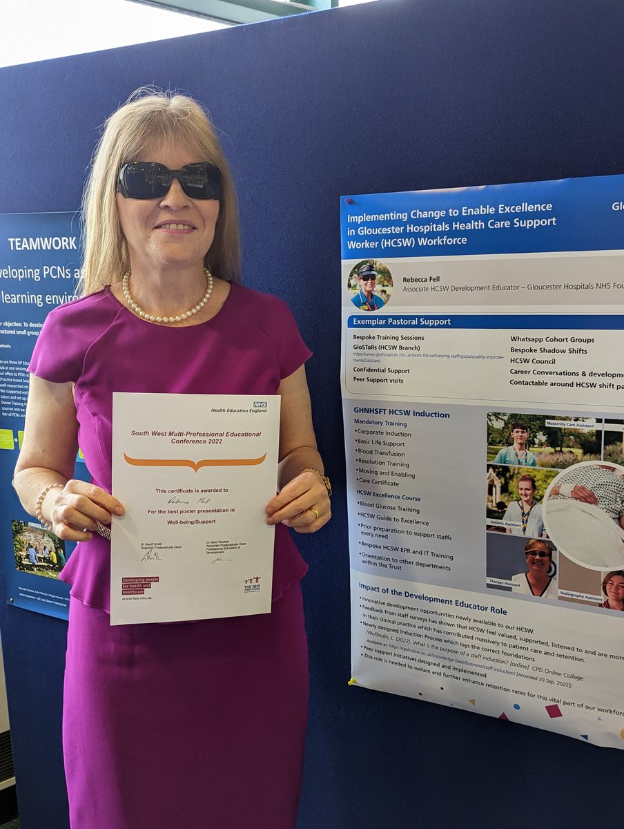 EBPhysio96's tweet photo. Amazing day with @BeckyFell2 at the #SWEdConf 🎉
Learnt so much and great to showcase all the amazing work happening in @GlosProfEd ❤️💚💙 https://t.co/u46BZxEI9V