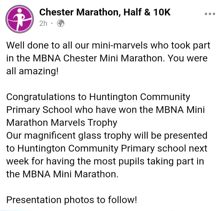 Huntington CP School tweet media