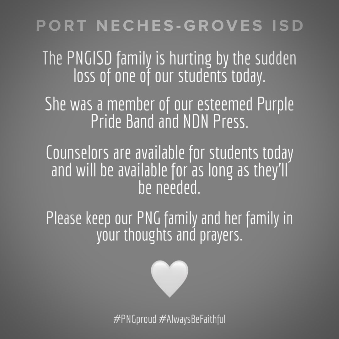 NDNPress's tweet photo. A statement from PNGISD. 💜 https://t.co/xACOq7bRiB